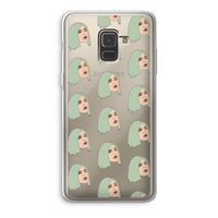 King Kylie: Samsung Galaxy A8 (2018) Transparant Hoesje