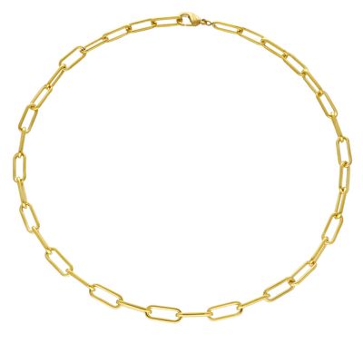 Boccia 08059-02 Ketting titanium goudkleurig 45 cm