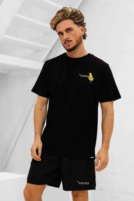 24 Uomo Flower Zomerset Heren Zwart - Maat XL - Kleur: Zwart | Soccerfanshop