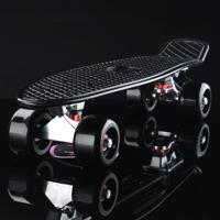 Shining Fish Plate scooter single Tilt vier wiel skateboard met 72mm wiel (zwart) Shining Fish Plate scooter single Tilt vier wiel skateboard met 72mm wiel (zwart)