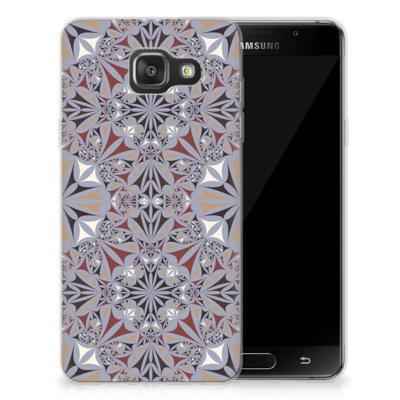Samsung Galaxy A3 2016 | TPU | Siliconen hoesje | Flower Tiles