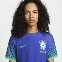 Brazilië Dri Fit ADV Match Shirt Uit 2022-2023 - thumbnail