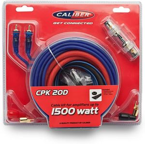 Kabelkit voor versterkers tot 1500W (CCA) CPK20D