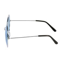 Boland Partybril hippie xl blauw