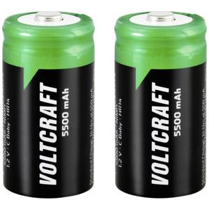 Oplaadbare C batterij (baby) VOLTCRAFT HR14 NiMH 1.2 V 5500 mAh 2 stuk(s)