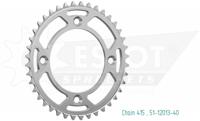 ESJOT Chain wheel 415 40z alu silver