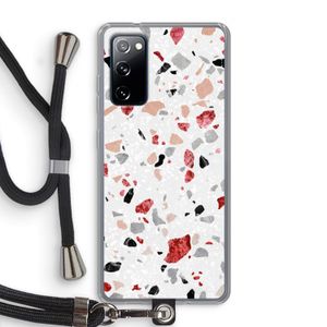 Terrazzo N°12: Samsung Galaxy S20 FE / S20 FE 5G Transparant Hoesje met koord