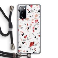 Terrazzo N°12: Samsung Galaxy S20 FE / S20 FE 5G Transparant Hoesje met koord