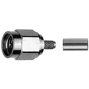 Telegärtner 100027633 100027633 SMA-connector Stekker, recht 50 Ω 1 stuk(s)