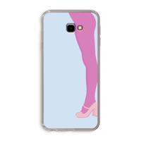 Pink panty: Samsung Galaxy J4 Plus Transparant Hoesje