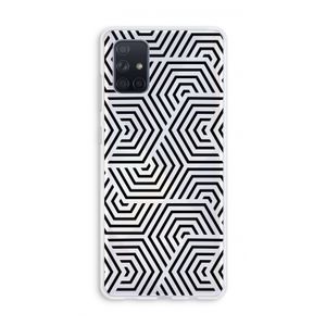 Magic pattern: Galaxy A71 Transparant Hoesje