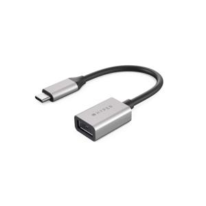 HYPER HD425D-GL USB-kabel 0,0176 m USB 3.2 Gen 2 (3.1 Gen 2) USB C USB A Zwart, Zilver