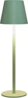 Anna's Collection Portable tafellamp 9x26.5cm jade