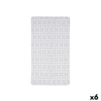 Antislipmat voor in de douche Berilo Transparant PVC 6 x 38 x 6 cm 67,7 x 38,5 x 0,7 cm 38,6 x 45 x 6 cm Ruiten (6 Stuks)