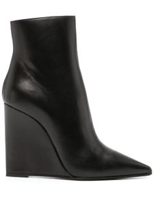 Le Silla bottines Kira 120 mm à semelle compensée - Noir