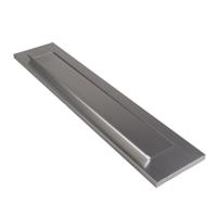 AMI briefplaat DL - met veer - 340x73mm - F2 - 400025