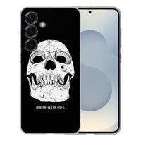 TPU Hoesje Samsung Galaxy S25 - Skull Eyes Backcover