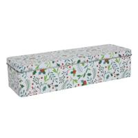 Voorraadblik kerst "berry" 29.1x10x6.9cm
