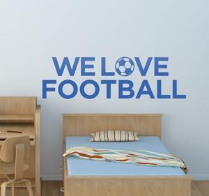 Sticker we Houden van Voetbal