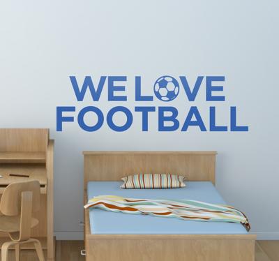 Sticker we Houden van Voetbal