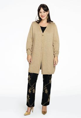 Yoek Vest GOLD LUREX | Goud | Maat 54/56