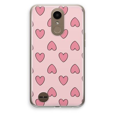 Ondersteboven verliefd: LG K10 (2017) Transparant Hoesje
