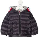 Moncler Enfant doudoune à capuche - Bleu