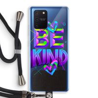 Be Kind: Samsung Galaxy Note 10 Lite Transparant Hoesje met koord
