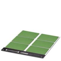Phoenix Contact 0831611 LS-EMLP-AL (85,6X54) GN Apparaatmarkering Montagemethode: Plakken Groen Aantal markeringen: 30 5 stuk(s)
