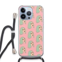 King Kylie: iPhone 13 Pro Transparant Hoesje met koord