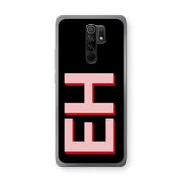Monogram: Xiaomi Redmi 9 Transparant Hoesje