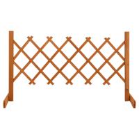VidaXL Tuinlatwerk 120x60 cm massief vurenhout oranje VidaXL Tuinlatwerk 120x60 cm massief vurenhout oranje