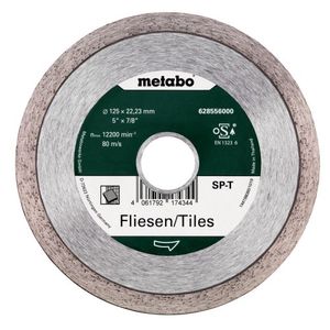 Metabo Accessoires Diamant slijpschijf | Ø 125x22,23mm | "SP-T" | Fliesen "SP" - 628556000