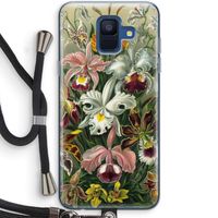 Haeckel Orchidae: Samsung Galaxy A6 (2018) Transparant Hoesje met koord