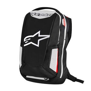 ALPINESTARS City Hunter, Motor Rugzak, Zwart-Wit-Rood