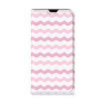 iPhone 13 Mini Hoesje met Magneet Waves Roze