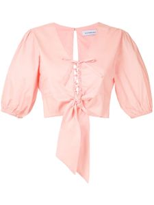 Olympiah top crop Viorne - Rose