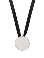 MM6 Maison Margiela collier à pendentif géométrique - Argent MM6 Maison Margiela collier à pendentif géométrique - Argent