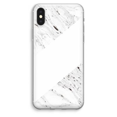 Biggest stripe: iPhone XS Max Transparant Hoesje