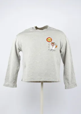 Regular Burberry Sweatshirt in Gray size M