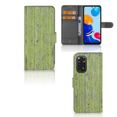 Xiaomi Redmi Note 11/11S | Book Style Case | Green Wood