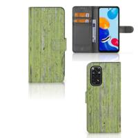 Xiaomi Redmi Note 11/11S | Book Style Case | Green Wood