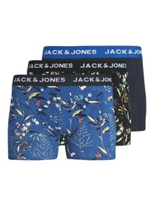Jack & Jones Jack & Jones Effen Boxershorts Heren Trunks JACSMALL FLOWERS Print 3-Pack