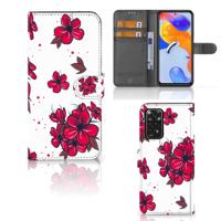 Xiaomi Redmi Note 11 Pro 5G/4G Hoesje Blossom Red | Portemonnee hoesje
