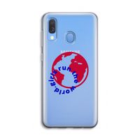 Run The World: Samsung Galaxy A40 Transparant Hoesje