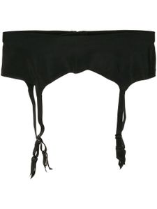 Wolford porte-jarretelle en satin - Noir