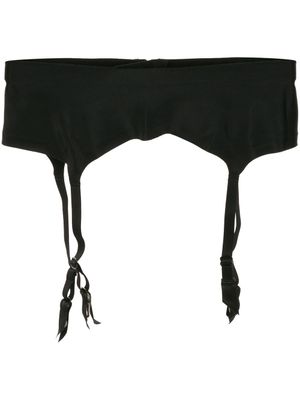 Wolford porte-jarretelle en satin - Noir