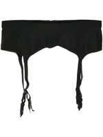Wolford porte-jarretelle en satin - Noir - thumbnail