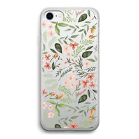 Sweet little flowers: iPhone SE 2020 Transparant Hoesje