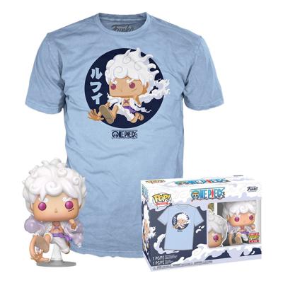 One Piece POP! & Tee Box Luffy Fifth Gear Size S One Piece POP! & Tee Box Luffy Fifth Gear Size S